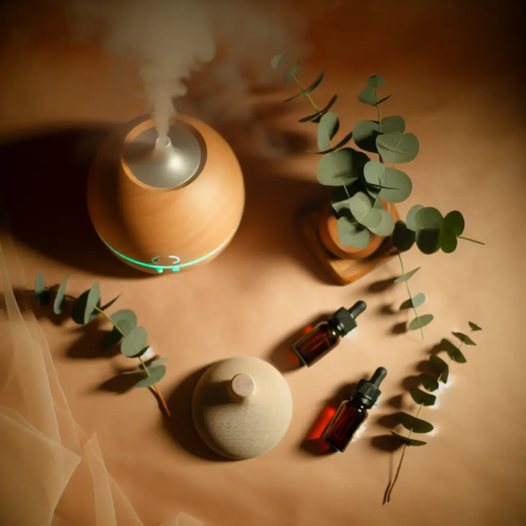 Przykład wykorzystania olejków eterycznych Homearomio w domowej aromaterapii