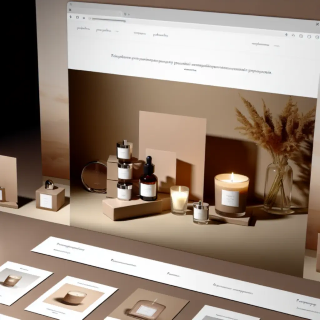 Elegancki podgląd listy ulubionych produktów zapachowych